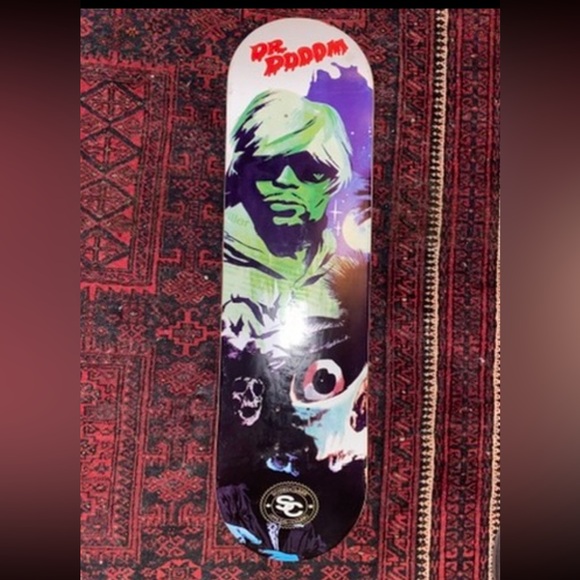 Kool keith 2008 LTD EDITION Sound Clash Dr. Dooom Skateboard Deck Used